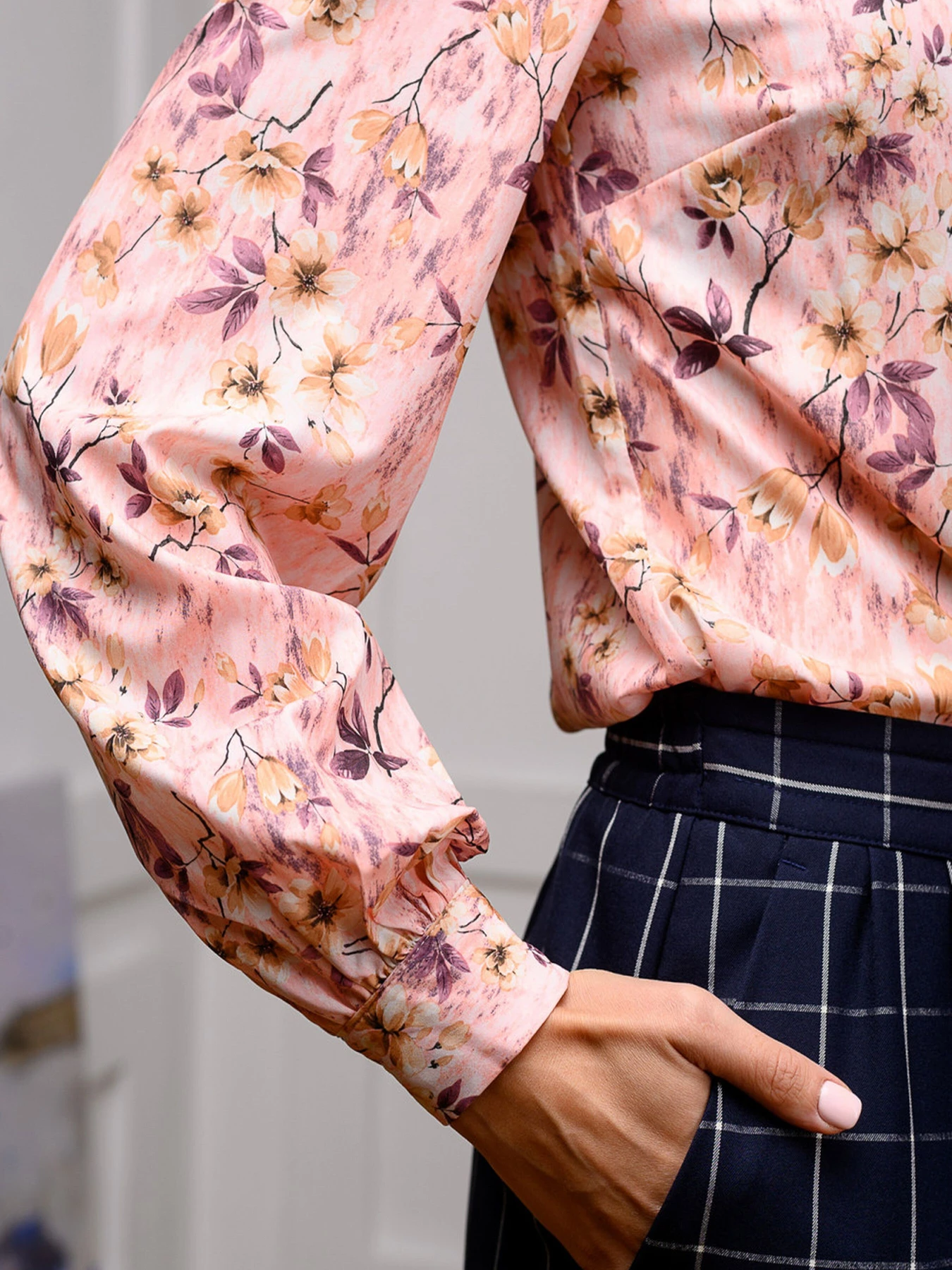 Брюки LadyLike модель ll166763464-sinij Фото