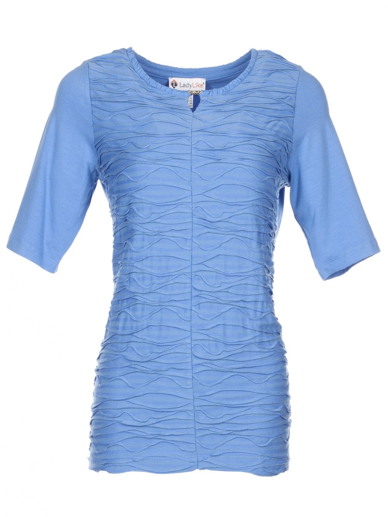 Сорочки LadyLike модель ll191210067-sinij Сорочки LadyLike модель ll191210067-sinij Фото
