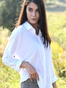 Сорочки LadyLike модель ll154210001-bilij Фото