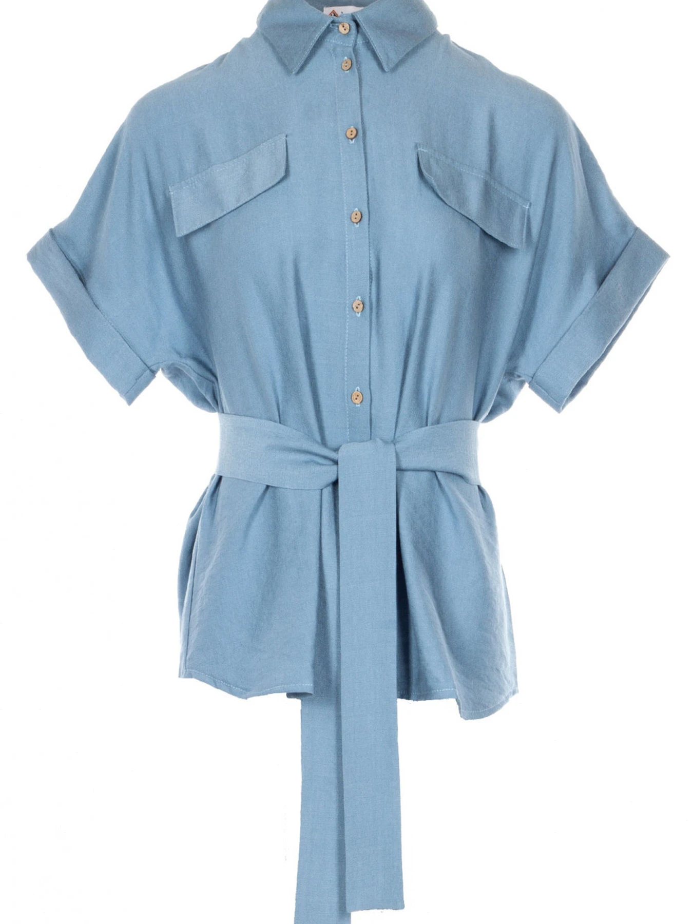 Сорочки LadyLike модель ll197750069-sinij Сорочки LadyLike модель ll197750069-sinij Фото