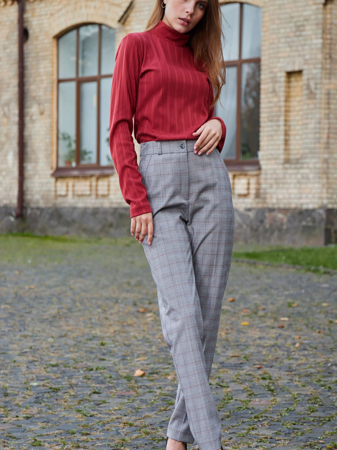 Штани LadyLike модель ll171120094-sirij Фото