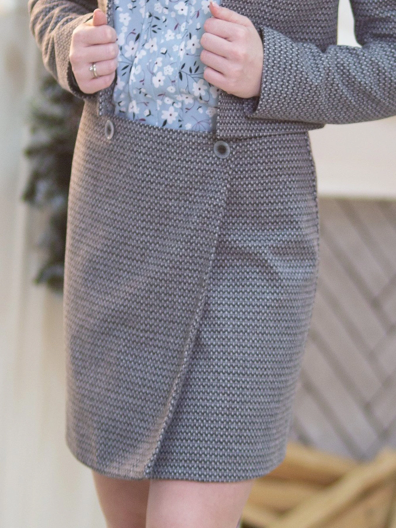 Юбки LadyLike модель ll207667491-sirij Фото
