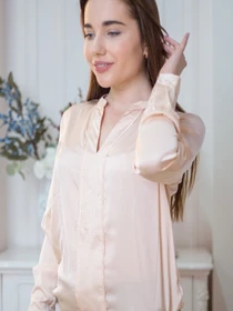 Рубашки LadyLike модель ll806110012-rozhevij Фото