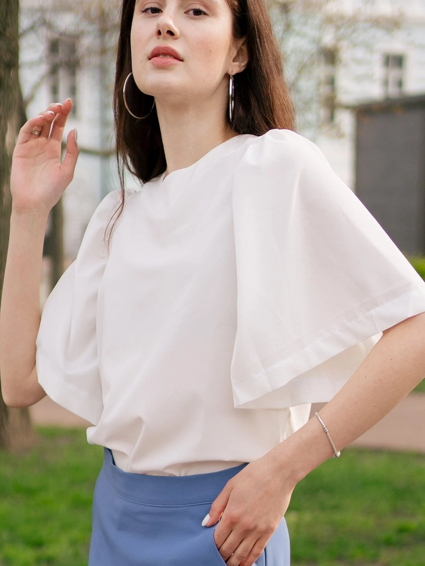 Рубашки LadyLike модель ll210510000-bilij Фото