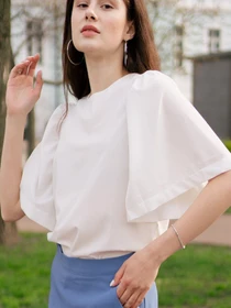 Рубашки LadyLike модель ll210510000-bilij Фото
