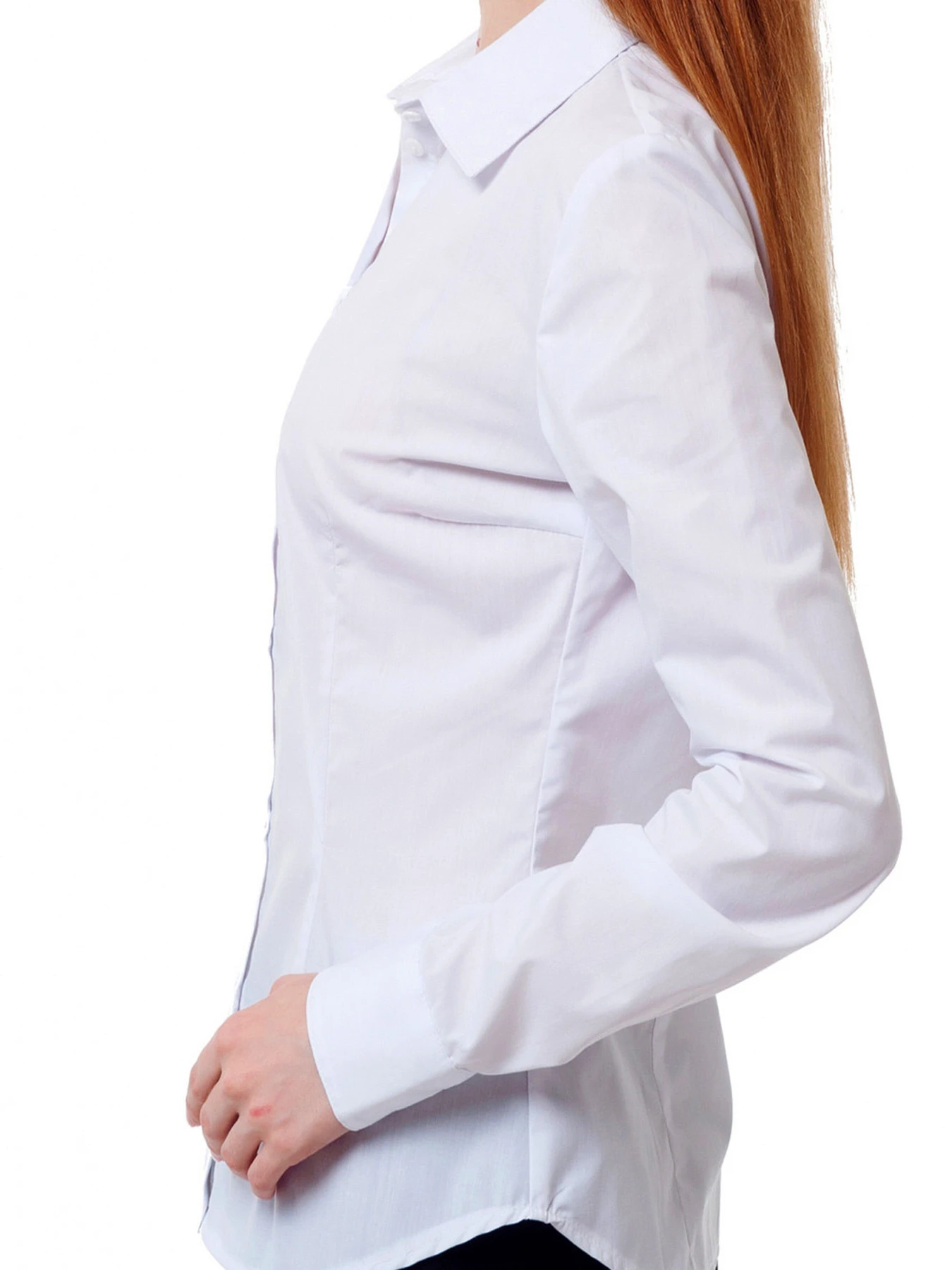 Рубашки LadyLike модель ll76211110-bilij Рубашки LadyLike модель ll76211110-bilij Фото