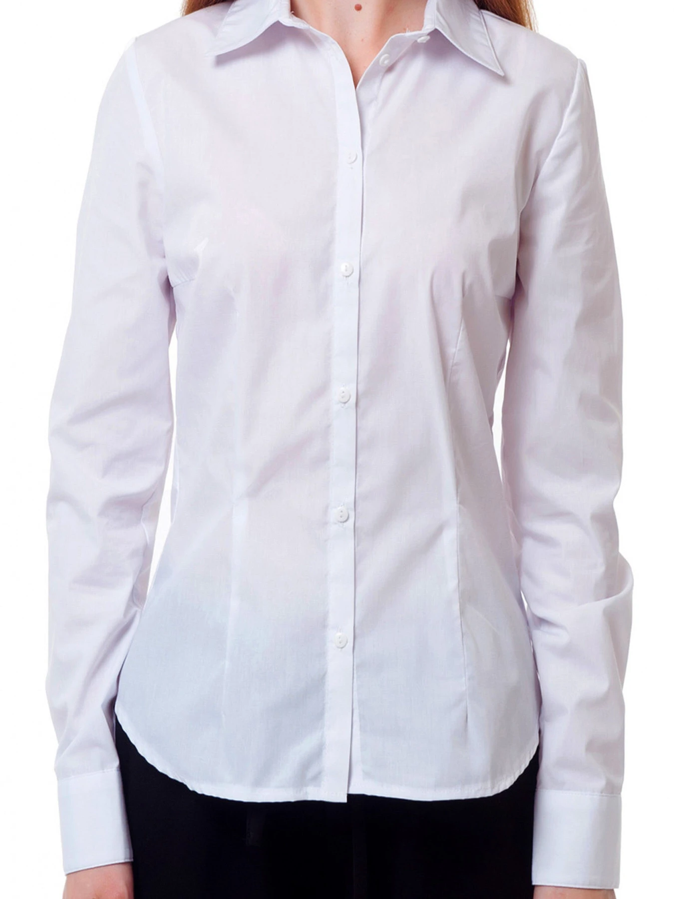 Рубашки LadyLike модель ll76211110-bilij Рубашки LadyLike модель ll76211110-bilij Фото