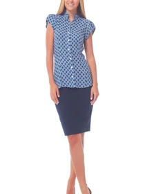 Юбки LadyLike модель ll48020063-sinij Фото