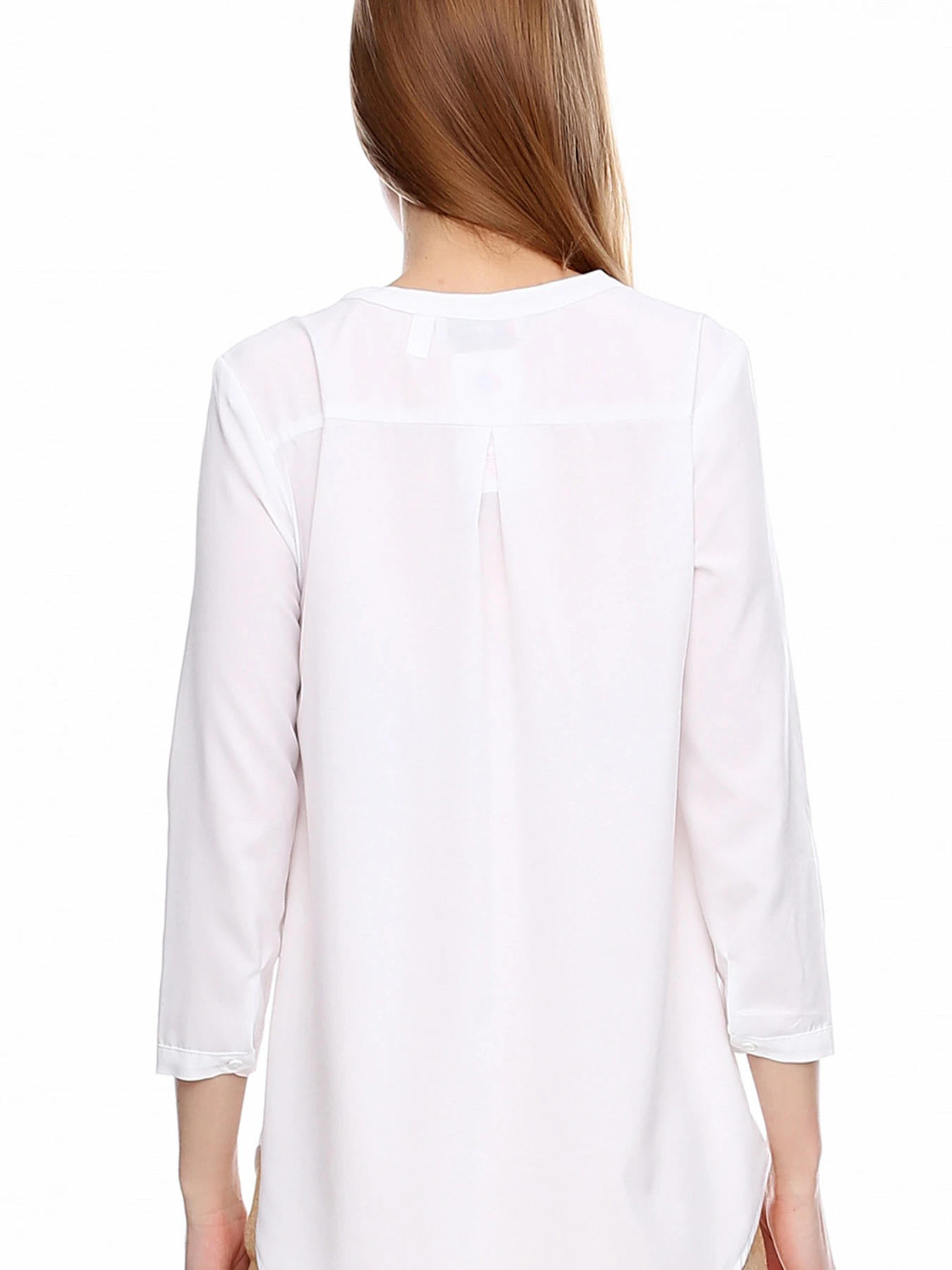 Рубашки LadyLike модель ll109710001-bilij Рубашки LadyLike модель ll109710001-bilij Фото
