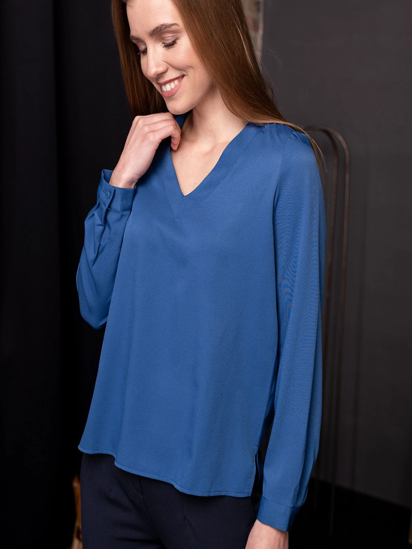 Рубашки LadyLike модель ll136210068-sinij Фото
