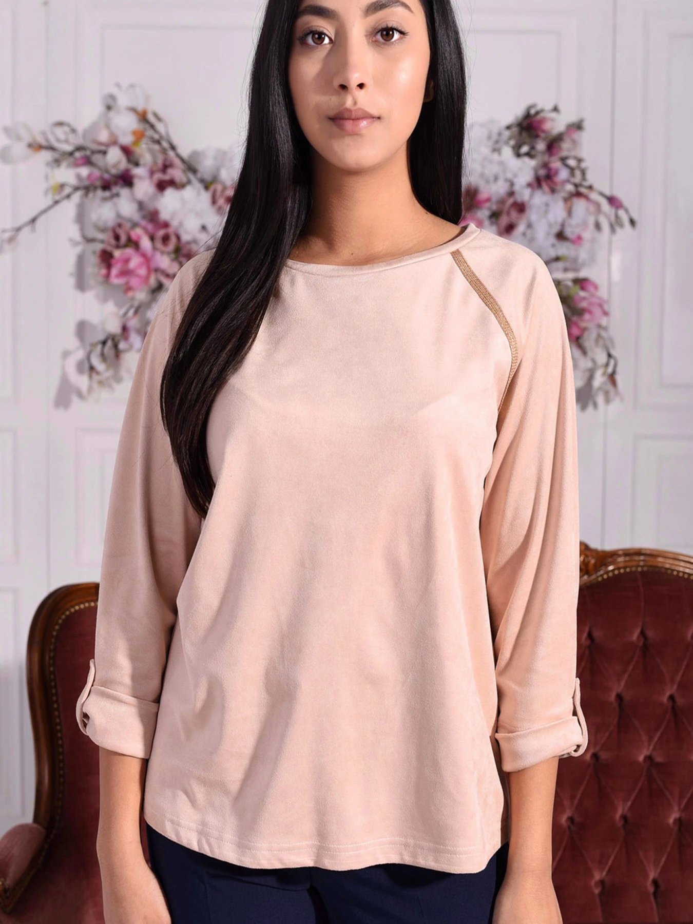 Рубашки LadyLike модель ll35480089-bezhevij Фото