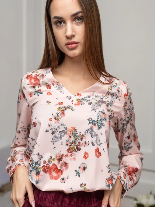 Рубашки LadyLike модель ll136216584-rozhevij Фото