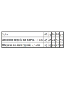 Одяг для немовлят Носи своє модель 5069-001-33-4-burshtin Фото