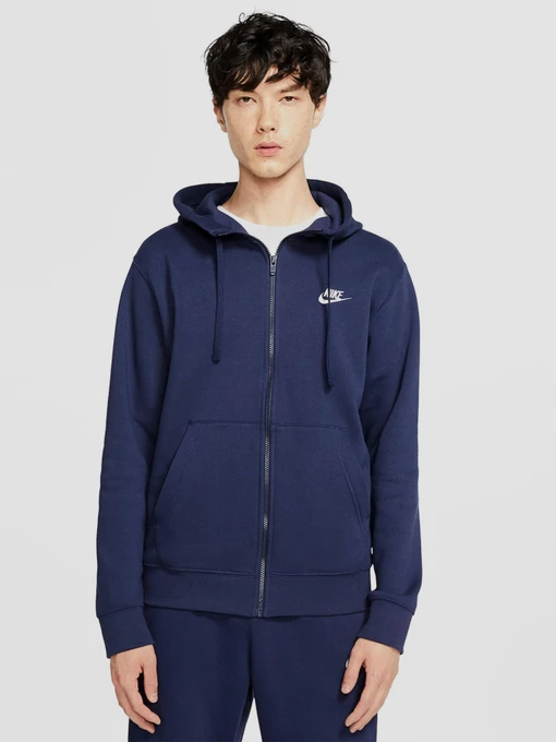 Худи и свитшоты NIKE M Nsw Club Hoodie Fz Bb модель BV2645-410 Фото