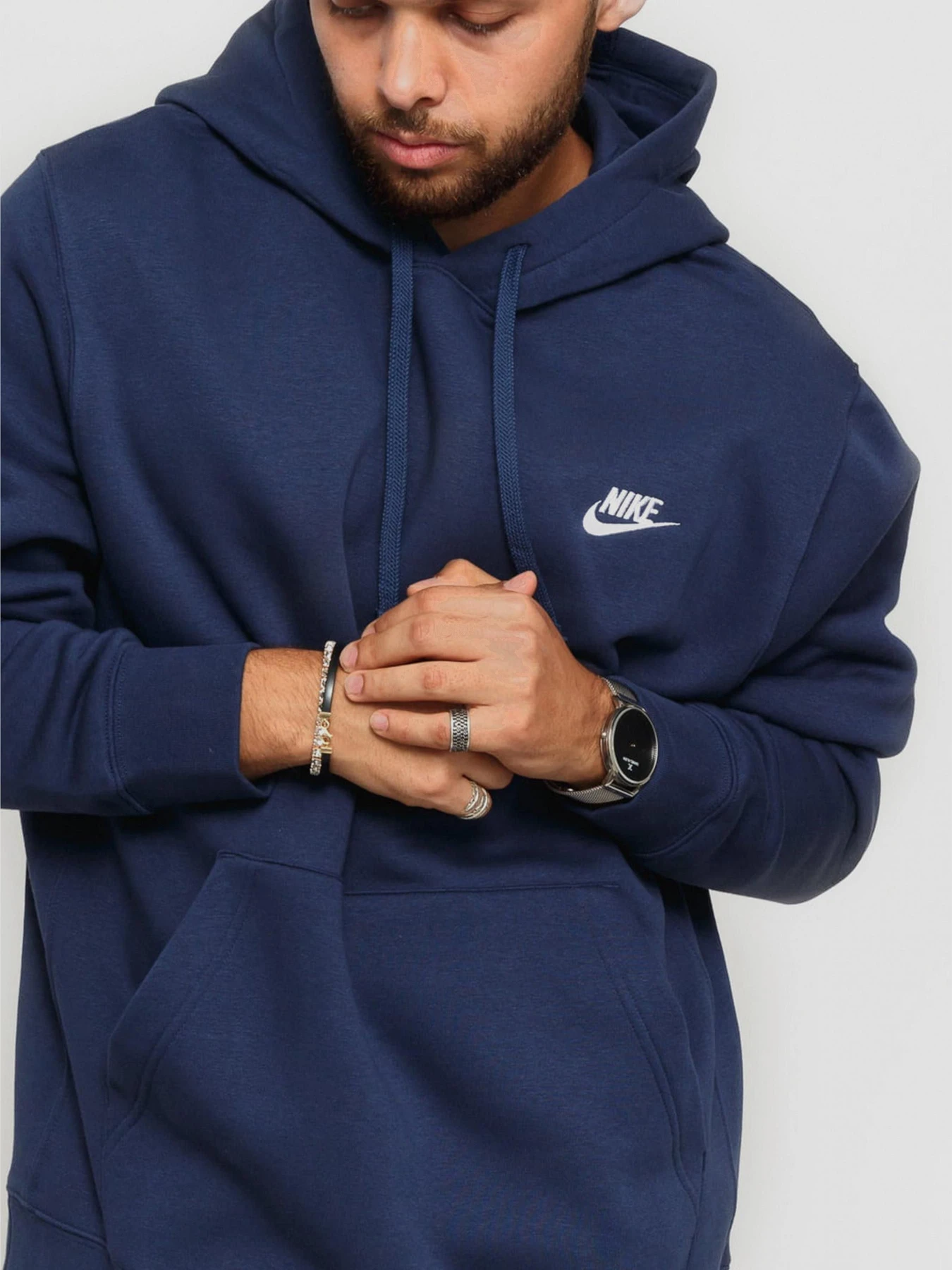 Худи и свитшоты NIKE M Nsw Club Hoodie Po Bb модель BV2654-410 Фото