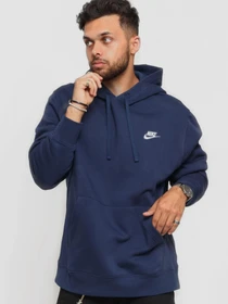 Худі та світшоти NIKE M Nsw Club Hoodie Po Bb модель BV2654-410 Фото