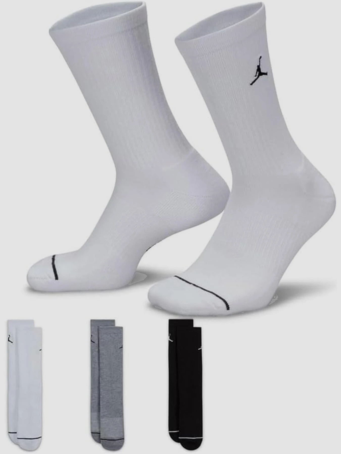 Шкарпетки та гольфи Jordan Everyday Crew Socks модель DX9632-914 Шкарпетки та гольфи Jordan Everyday Crew Socks модель DX9632-914 Фото