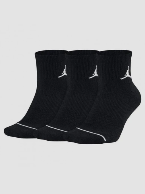Носки и гольфы Jordan Umpman Quarter Dri-Fit 3Ppk модель DX9655-010 Фото