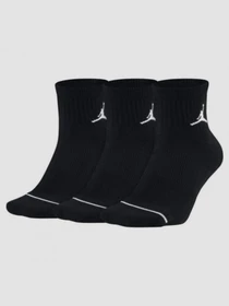 Шкарпетки та гольфи Jordan Umpman Quarter Dri-Fit 3Ppk модель DX9655-010 Фото