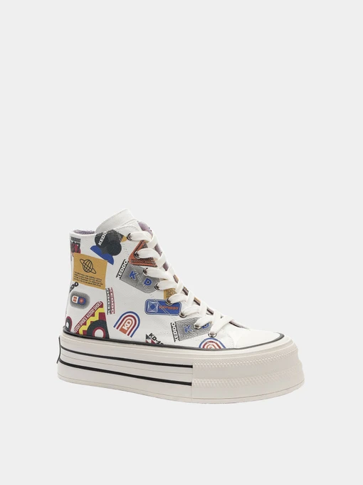 Кеды Crosby модель 857114/14-17W-white/yellow Фото