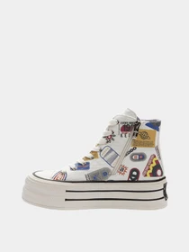 Кеди Crosby модель 857114/14-17W-white/yellow Фото
