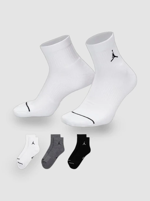 Носки и гольфы Jordan Everyday Ankle Socks (3 Pairs) модель DX9655-911 Фото