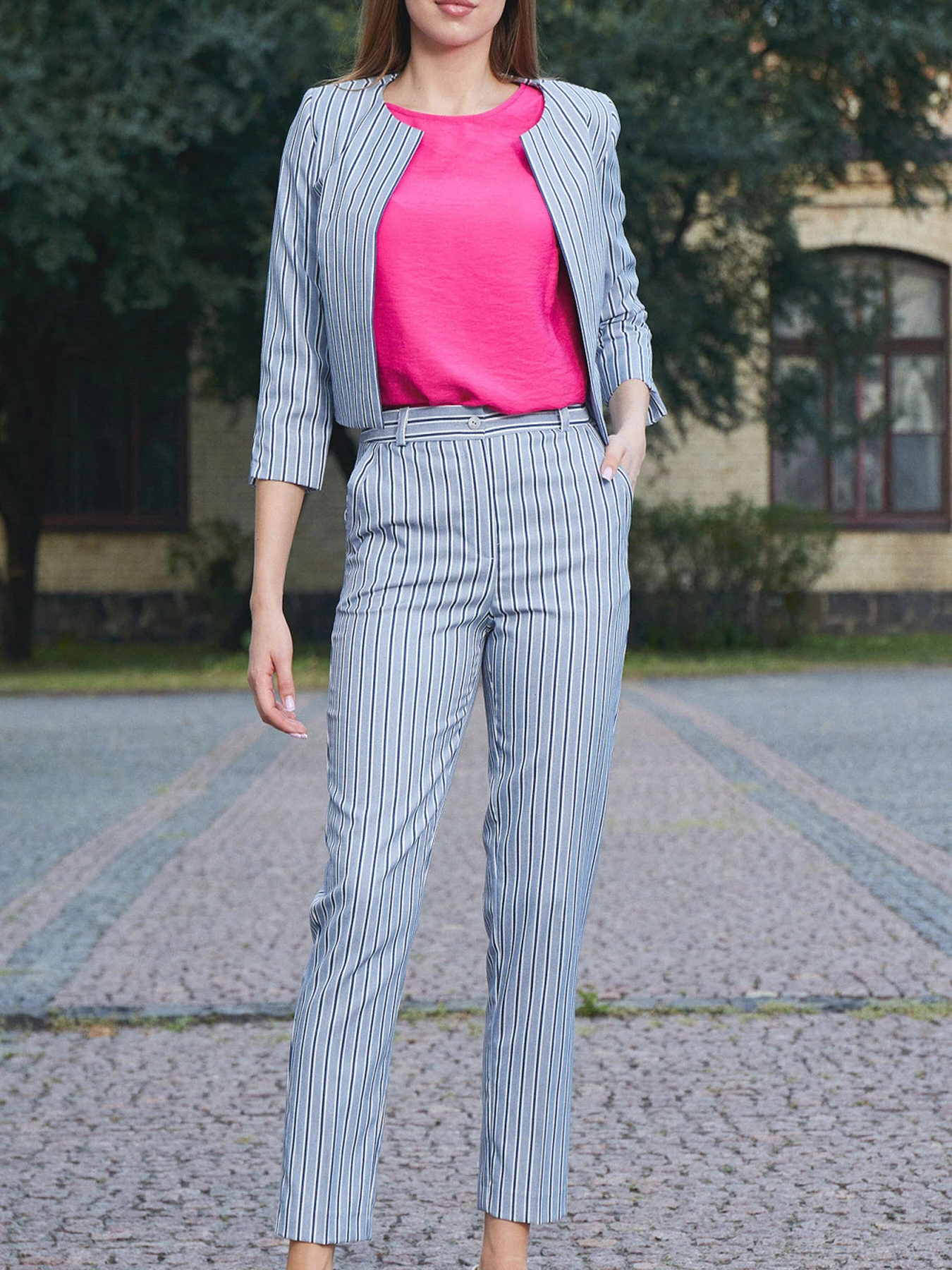 Пиджаки LadyLike модель ll108222364-blakitnij Фото
