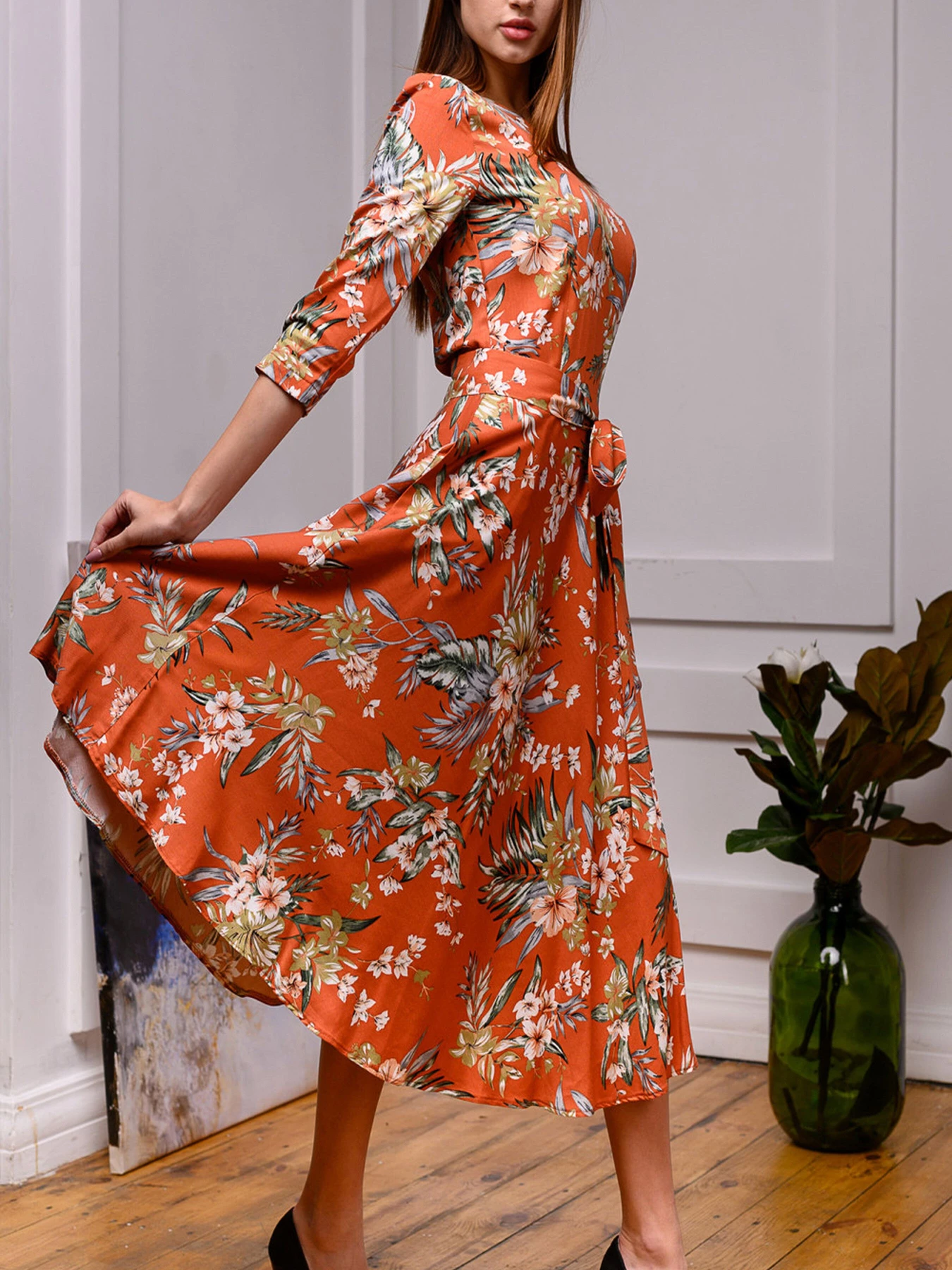 Сукні LadyLike модель ll99416986-pomaranchevij Сукні LadyLike модель ll99416986-pomaranchevij Фото