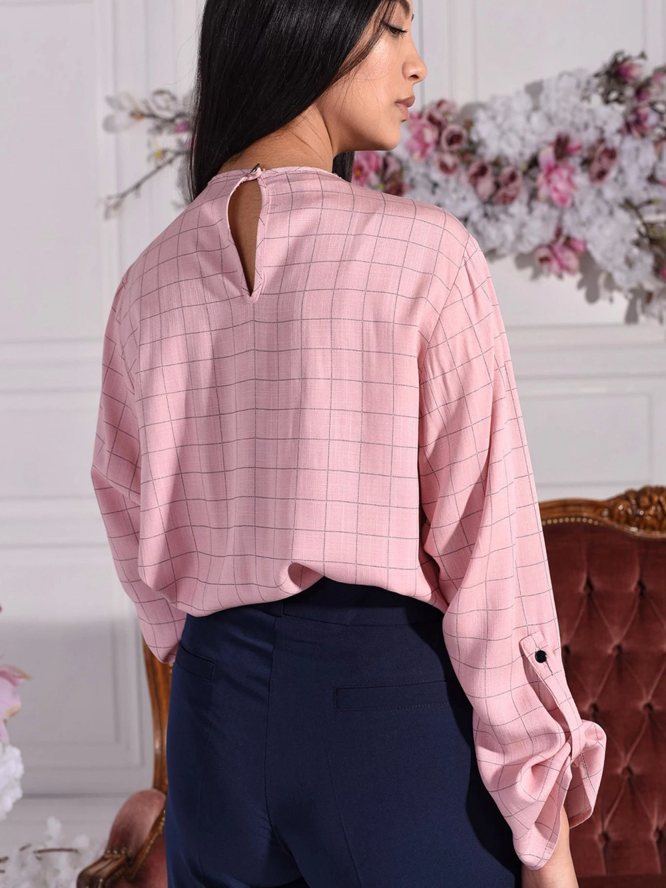 Рубашки LadyLike модель ll189915611-rozhevij Рубашки LadyLike модель ll189915611-rozhevij Фото