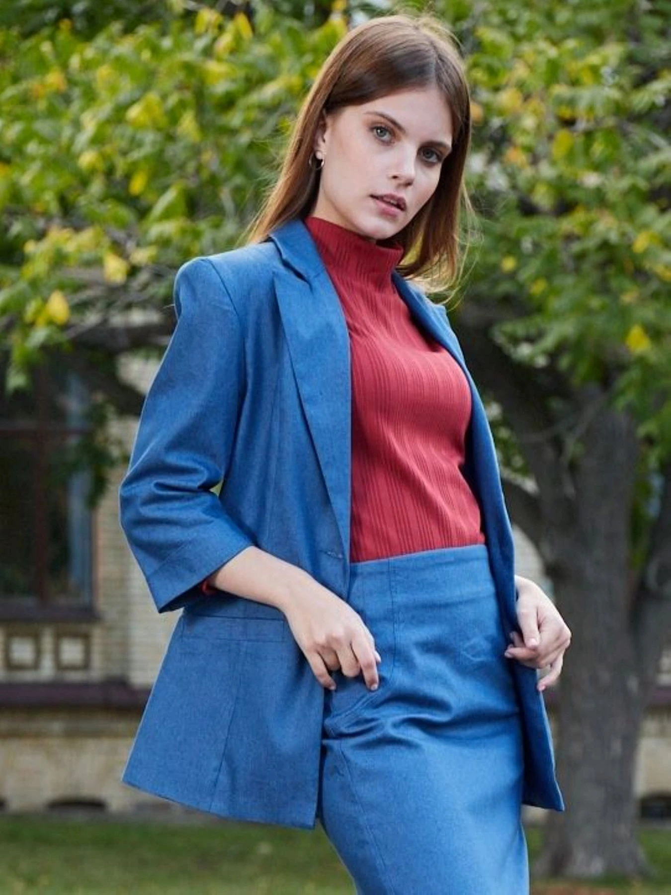 Юбки LadyLike модель ll31880069-blakitnij Фото