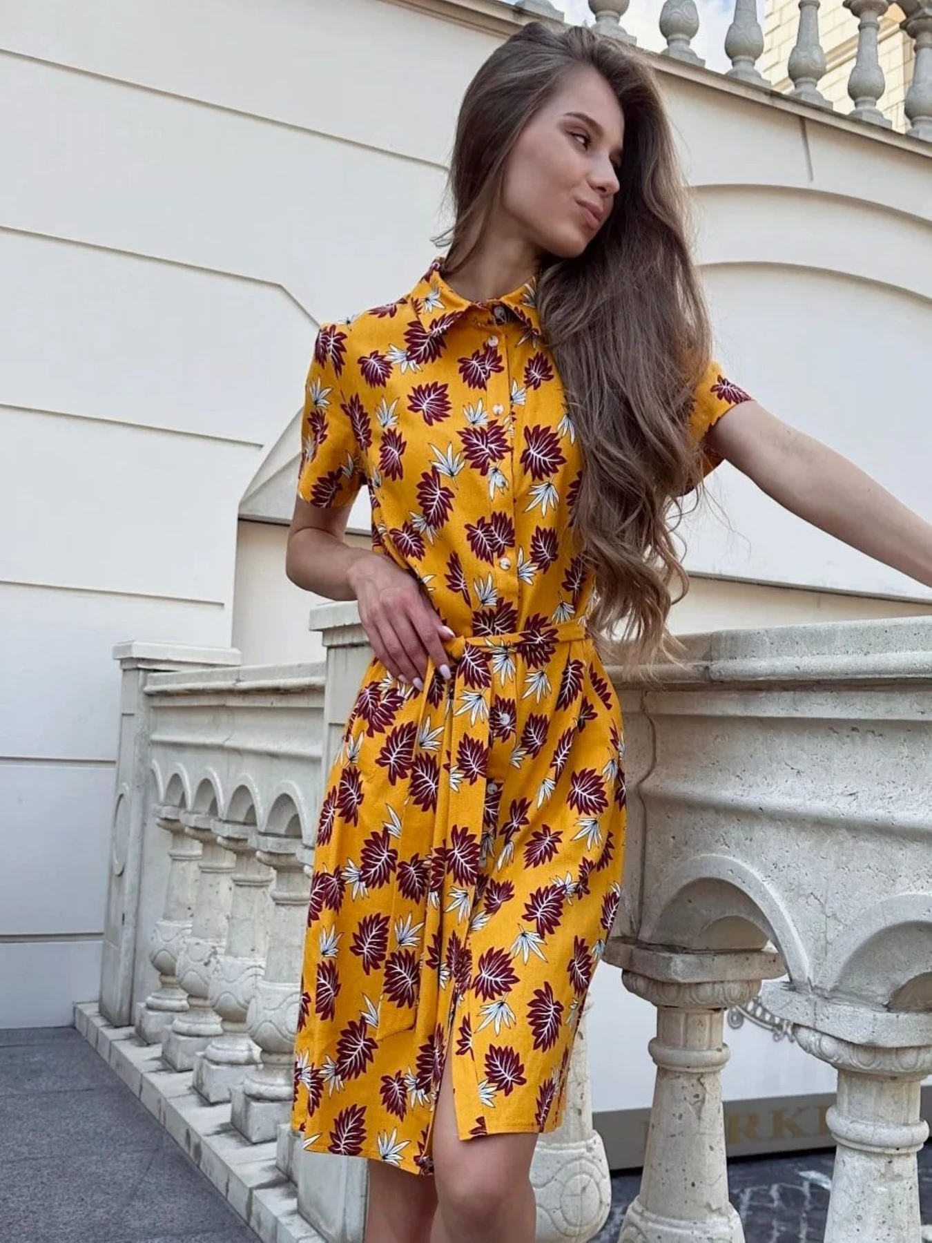 Платья LadyLike модель ll142258232-zhovtij Фото