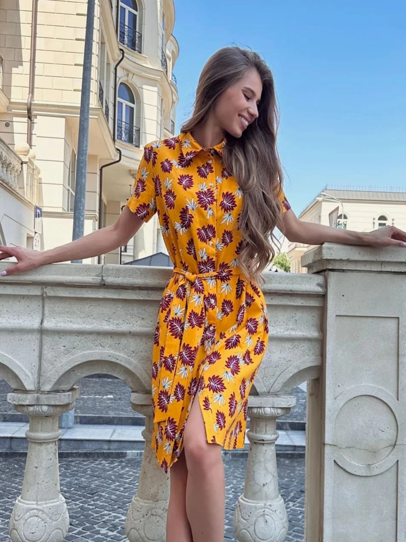 Платья LadyLike модель ll142258232-zhovtij Фото