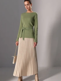 Свитры и кардиганы TrikoBakh модель 2433-olivka Фото