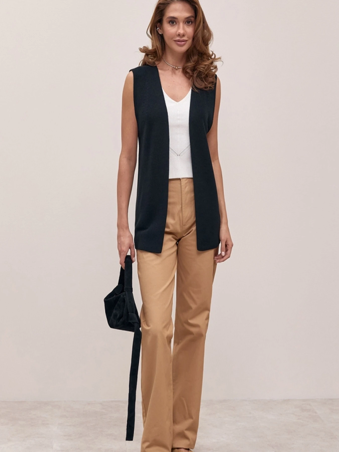 Свитры и кардиганы TrikoBakh модель 2819-chornij Свитры и кардиганы TrikoBakh модель 2819-chornij Фото