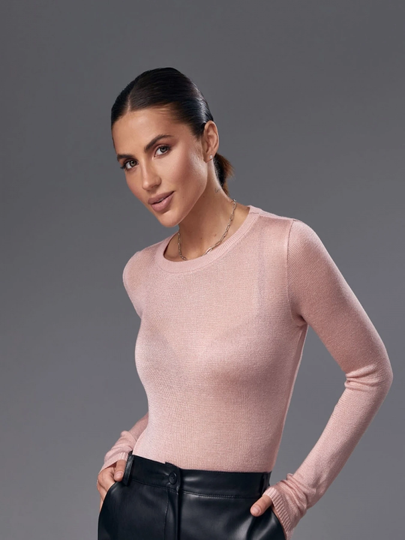Худи и свитшоты TrikoBakh модель 2498-pudra Фото