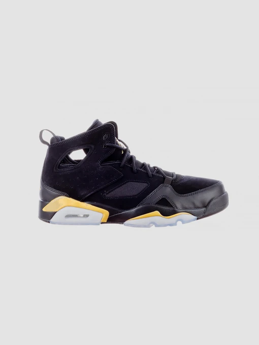 Кросівки Jordan Flight Club 91 Black Llic Gold модель DC7329-007 Фото