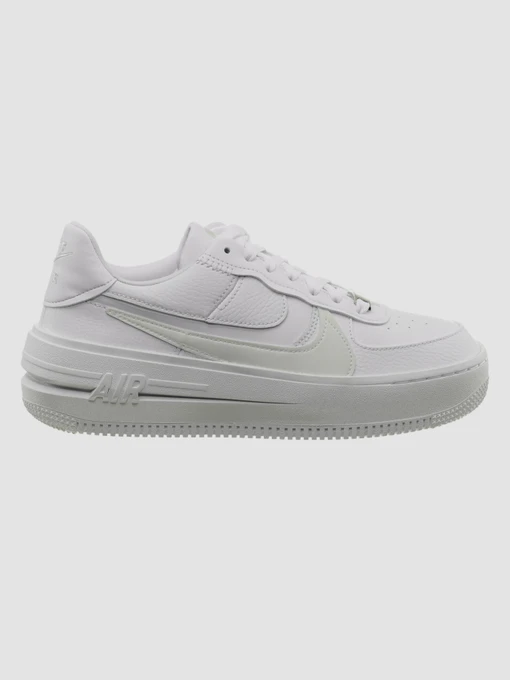 Кроссовки NIKE Air Force 1 Plt.Af.Orm Triple White W модель DJ9946-100 Фото