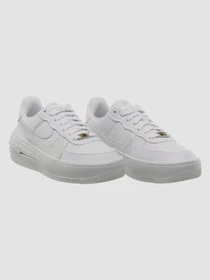 Кросівки NIKE Air Force 1 Plt.Af.Orm Triple White W модель DJ9946-100 Фото