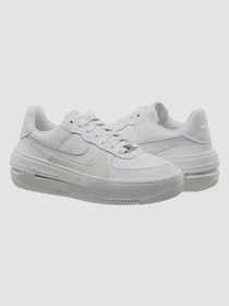 Кросівки NIKE Air Force 1 Plt.Af.Orm Triple White W модель DJ9946-100 Фото