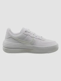 Кросівки NIKE Air Force 1 Plt.Af.Orm Triple White W модель DJ9946-100 Фото