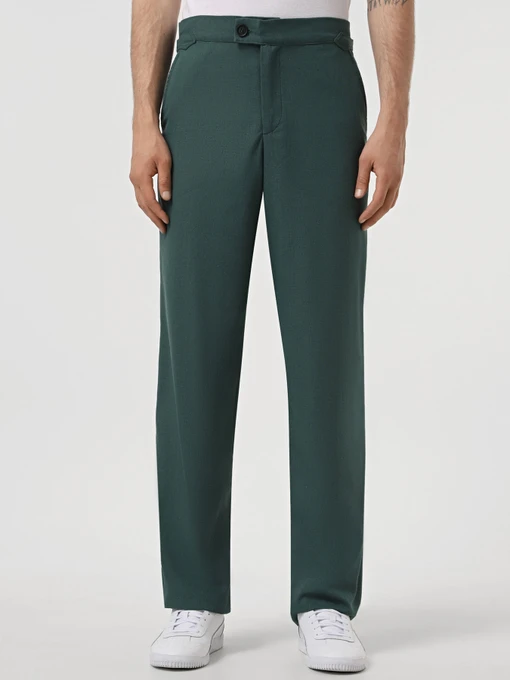 Брюки IJ модель pantsi-linen-emerald Фото