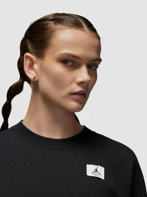 Худі та світшоти Jordan Flight Women's Fleece Crew модель DQ4599-010 Фото