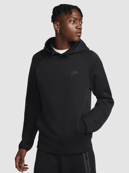 Худи и свитшоты NIKE M Nk Tch Flc Po Hoodie модель FB8016-010 Фото
