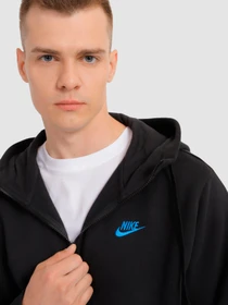 Худі та світшоти NIKE Sportswear Club Hoodie модель DQ8384-011 Фото