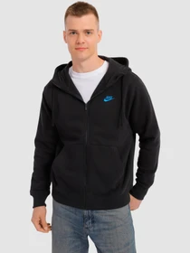 Худі та світшоти NIKE Sportswear Club Hoodie модель DQ8384-011 Фото