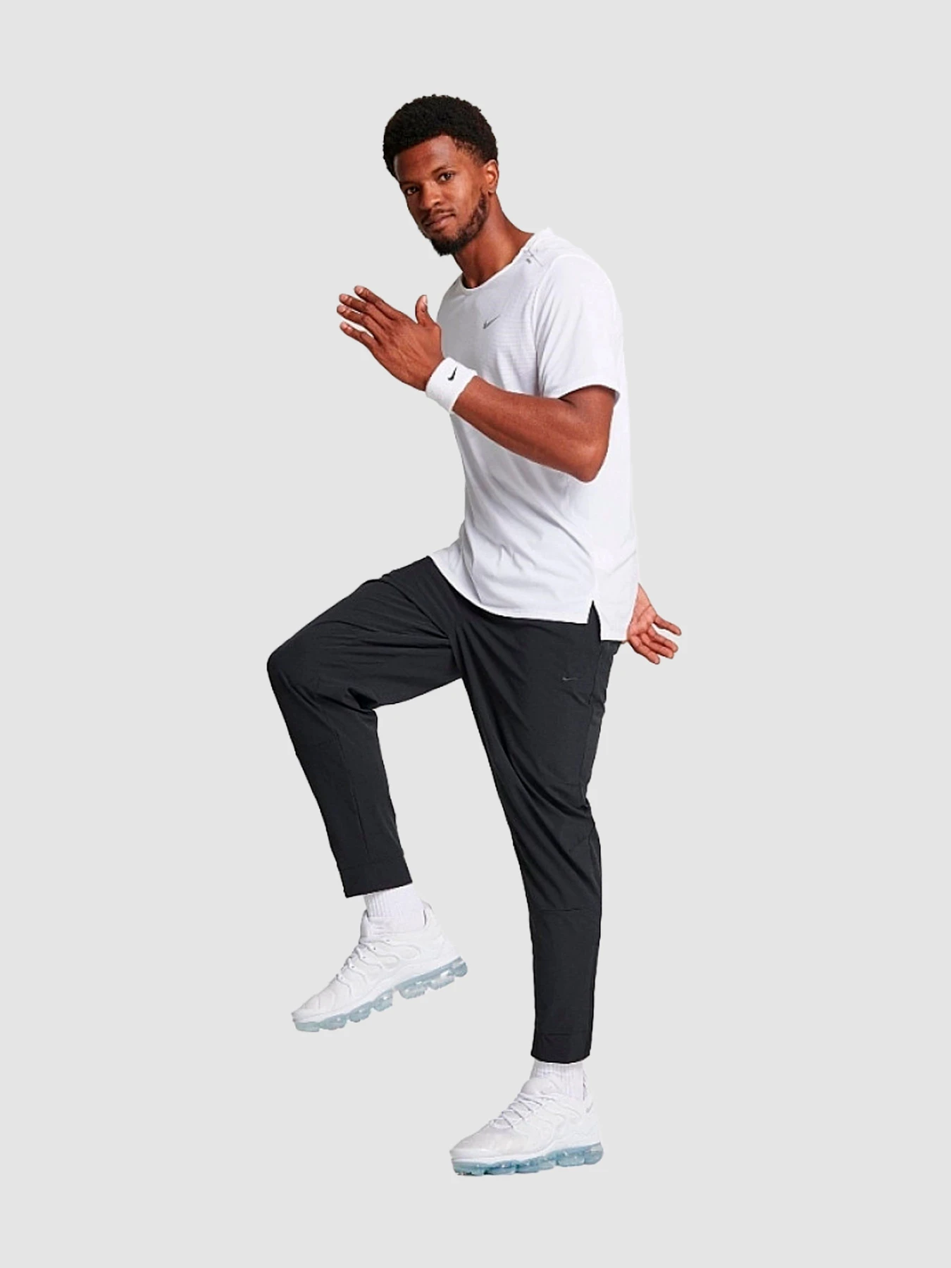 Штани NIKE Dri-Fit Unlimited Tapered Leg модель FB7548-010 Штани NIKE Dri-Fit Unlimited Tapered Leg модель FB7548-010 Фото