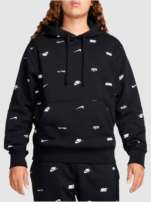 Худи и свитшоты NIKE M Nk Club+ Bb Po модель FB7434-010 Фото