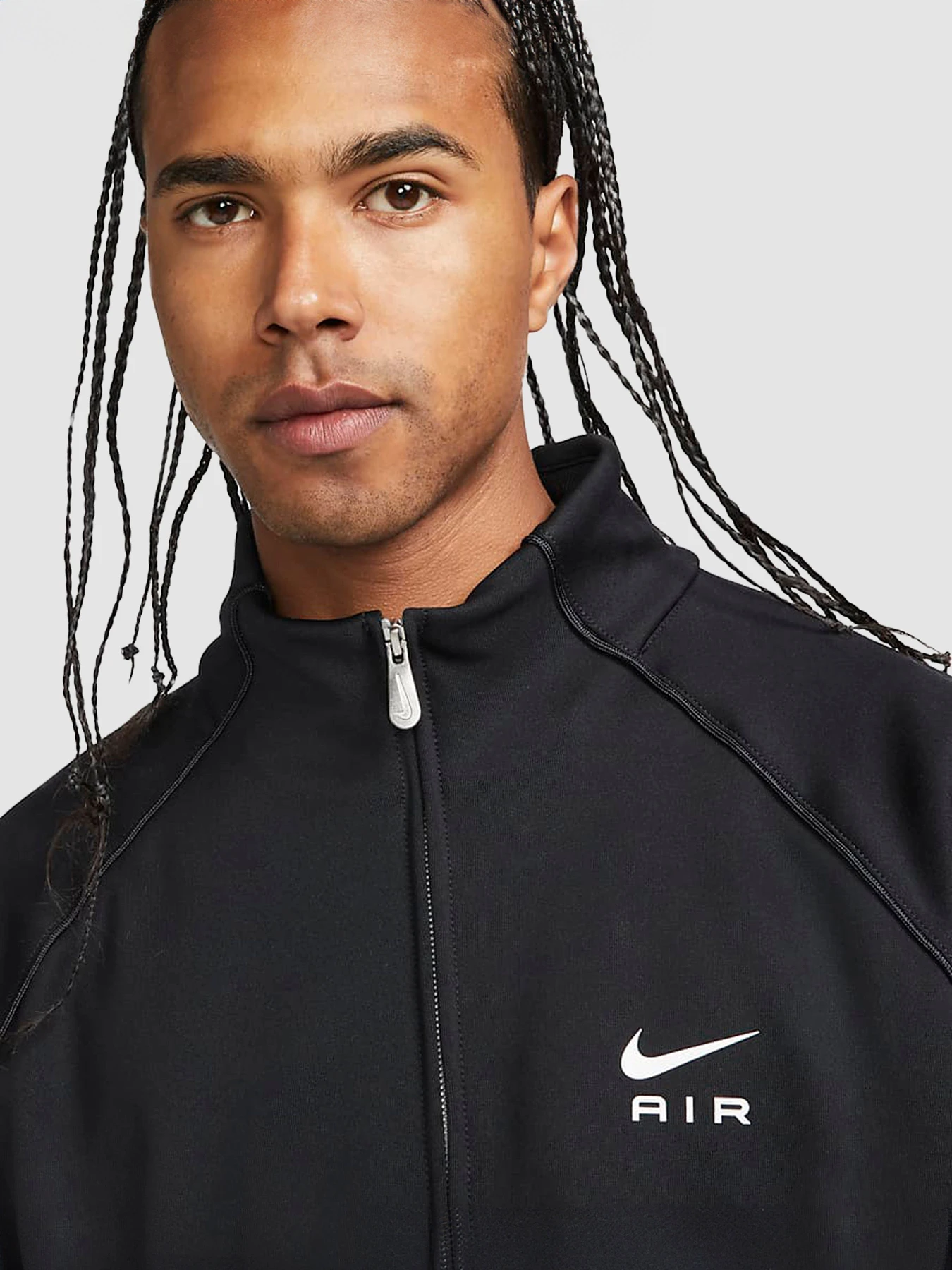 Худи и свитшоты NIKE Air Men's Poly-Knit Jacket модель DQ4221-010 Худи и свитшоты NIKE Air Men's Poly-Knit Jacket модель DQ4221-010 Фото