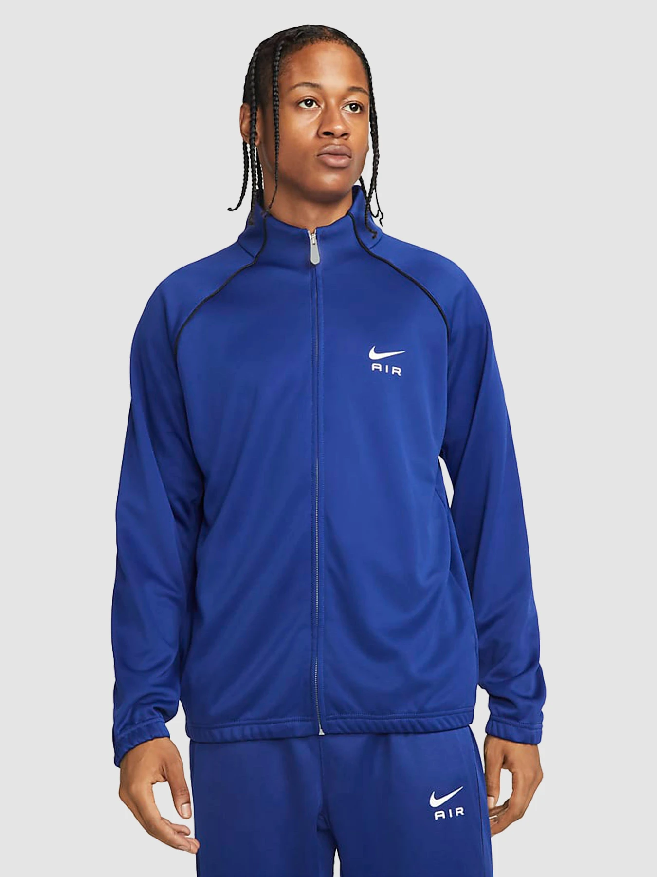 Худі та світшоти NIKE Air Men's Poly-Knit Jacket модель DQ4221-455 Худі та світшоти NIKE Air Men's Poly-Knit Jacket модель DQ4221-455 Фото