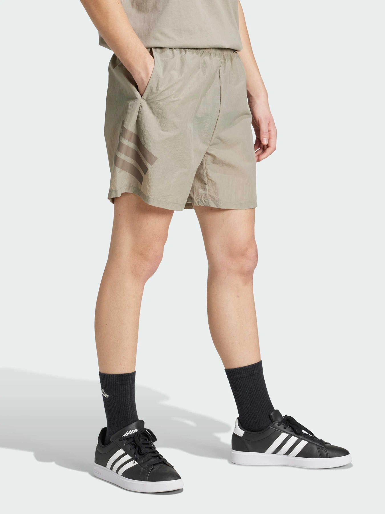 Шорты Adidas 3 Stripes модель JD4941 Шорты Adidas 3 Stripes модель JD4941 Фото
